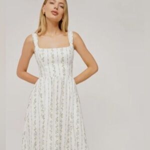Bucatini Linen Dress Reformation SOLD OUT